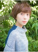 トップ短めふんわりショートマッシュ☆relian青山