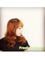 フリーダムデザイン(FreeDoM Design hair&nail) スプリングオレンジ 【F.D 代々木上原/幡ヶ谷/渋谷】