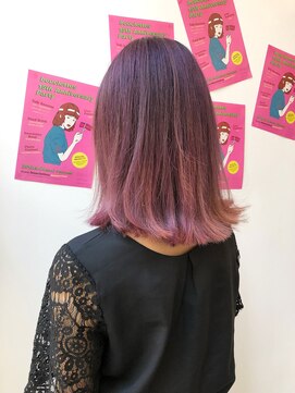 ブクレット(Bouclettes) ダブルカラー！グレイッシュピンク