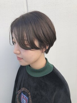 ルーファス 恵比寿 渋谷(Ruufus) クール過ぎないハンサムショートボブ【Ruufus恵比寿渋谷】