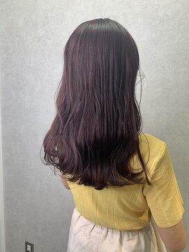 リリー(Lilley) 【lilley 高田彩乃】オルチャン風☆暗髪レッドカラー(天神/今泉)