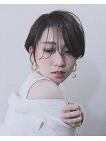 インス(ensue)&nbsp;ensue京都◇センシュアルショートダブルバングショート◇中島