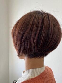 ヘアーアンドキッズスペース ミミ(hair&kidsspace mimi)の写真/今人気のシルキーカットであなただけの『最高の似合わせ』ショートを実現!!