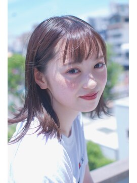 ツイッグ(twig) 切りっぱなしボブ×外ハネ