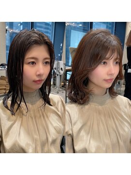 アフロート ギンザ(AFLOAT GINZA) AFLOAT GINZA【仲道 弘泰】前髪作った【before→after】