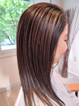 アンド(&.) 職場のカラー規定、規則内でできるハイライトカラー！