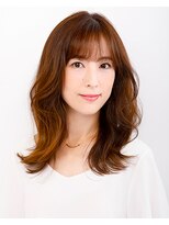 タヤ 自由が丘店(TAYA)&nbsp;20代シースルーハイライトラベンダーカラーナチュラルロング