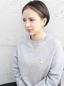 バース(BIRTH) 天神【BIRTH】フェイスフレーミング×前髪なしショート