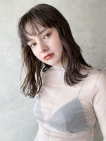 アイティーバイアルバム 藤沢店(IT by ALBUM) ゆるふあミディアム_ショコラベージュボブルフ_38622