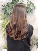 ダメージレス　グラデーションカラー根元が伸びても気にならない