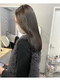 *髪質改善ストレート 天王寺美容室 大阪 ロングヘア