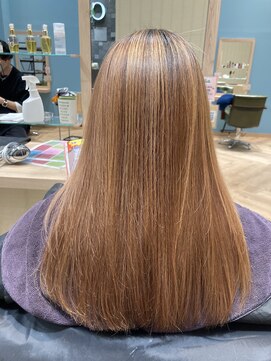 カシータ ヘア リゾート イオンモール熱田店(Casita hair resort) ケアブリーチ×髪質改善トリートメント×ハイトーン×潤艶