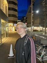 カフ(CAF)&nbsp;CAF河内駿/メンズハイトーン/イメチェン/似合わせ/大阪/心斎橋