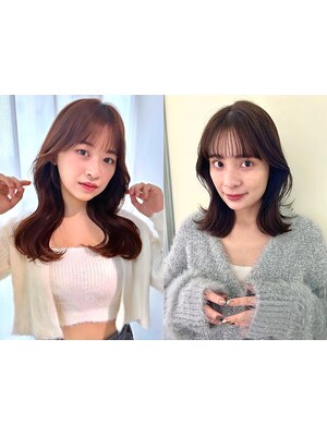 FORTE独自の小顔カット☆流行の「韓国風ヘア」も理想通りの仕上がり。髪質改善で艶と質感◎