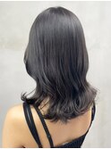 グレージュセミディ__ハッシュカットフルバング_ba475592