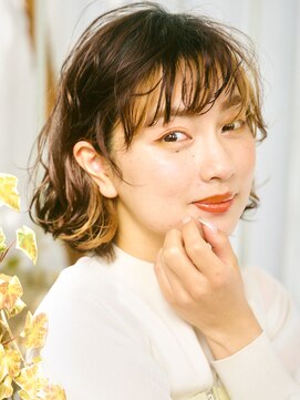 アビエクレール 河内花園(abije claire) 大人に似合う甘めボブ★20代30代50代 髪質改善