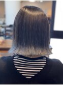 切りっぱなしボブ,ミニボブ,ボブ、インナーカラー,ハイライト
