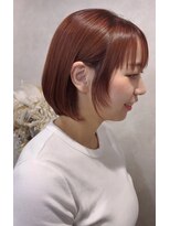 ハイバレーヘアーメゾン(HIGH VALLEY HAIRMAISON) ショートボブぱっつんボブ顔周りカット岡山南中央町