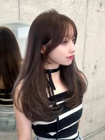 アリュウル 表参道 青山(Allure)&nbsp;ラベンダーベージュ×レイヤーカット◯KAKO