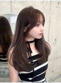 ラベンダーベージュ×レイヤーカット◯KAKO
