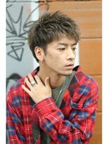 リップス レイ ギンザ(LIPPS Ray GINZA)&nbsp;ツーブロックカーキショート