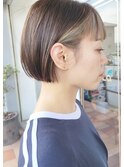 【ルチュラ松島】大人のインナーカラー・ミニボブ/30代40代