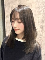 フォーカス 柏店(FOCUS)&nbsp;韓国レイヤー×olive greige【韓国ヘア】【韓国風レイヤー】