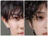 眉毛スタイリング+顔の角質ケア  通常価格5500→2200［大宮/メンズ/眉毛］
