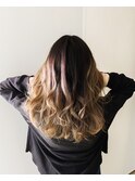グラデーションカラーミルクティーベージュ_似合わせカット_135