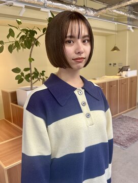 ロジェ(loje) 【loje】似合わせカット/メルティカラー/王道ぱっつんbob