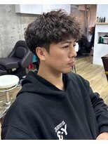 オムファミーユラグ(homme, famille raugh) ツイストスパイラルパーマ