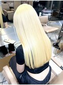 渋谷ミルクティーベージュハイトーンカラーヘーゼルベージュ30代
