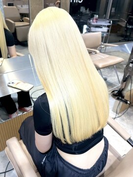 サンクマーケット 渋谷(cinq MARKET) 渋谷ミルクティーベージュハイトーンカラーヘーゼルベージュロブ