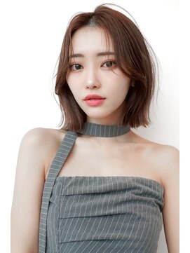 エースハバナ 渋谷(1 HAVANA) チョコグレージュ/20代30代大人かわいい/ミディアムレイヤー