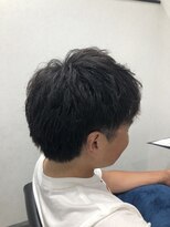 セカンド(Second)&nbsp;Second   ×　メンズパーマ