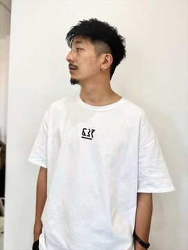 アラレ(ARARE) ツーブロックショート