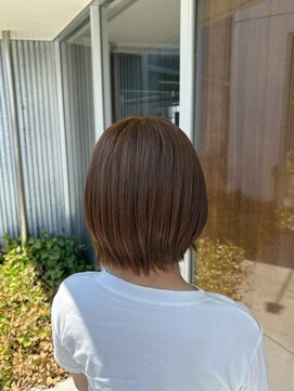 カノエ 岡山店(canoe) 髪質改善カラー ボブ