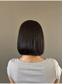 ボブ/髪質改善/トリートメント/切りっぱなしボブ