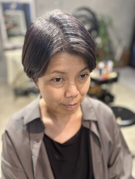 トロワ 【シルバー白髪ぼかし】