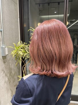 カノイ 銀座中央通り(KANOI) 抜け感ピンクベージュ