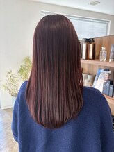 アコーズ ヘア トクシゲ(accord s hair Tokushige) チェリーピンク/暖色カラー/髪質改善カラー