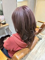 リアン 綱島(Lien) ダスティーピンク/スモーキーカラー/白髪ぼかしカラー/100