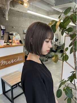 メルシー 福岡天神店(Merci) ボブ/縮毛矯正/韓国風タッセルボブ/レイヤーボブ/くびれボブ/