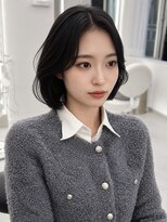 サンドイエナ 横浜店(sand yena)&nbsp;LINE感がオシャレ可愛い大人タッセルボブ