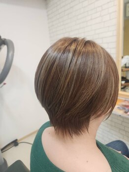 ヘアーノカ(Hair Noka)の写真/【田上/駐車場完備◎】一人一人に合わせて、丁寧なカット技術であなたに合った美しいシルエットに◇