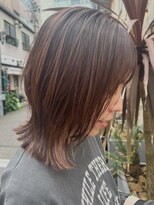 サーティーン(THIRTEEN)&nbsp;ヘアアレンジしても素敵♪インナーカラー×ミディアム　30.40代