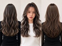 湘南台でハイライト×髪質改善カラーはsie by KENJE 湘南台No.1カラー特化サロン[ブリーチ/ダブルカラー]
