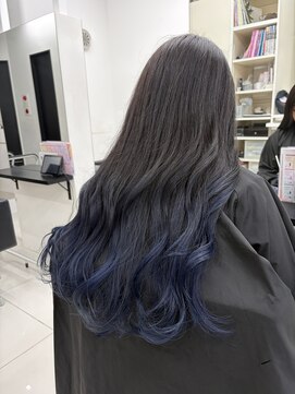 アライブ ハラジュク(ALIVE harajuku) ブリーチインナーバレイヤージュグラデーションカラー夕貴