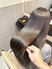 【カラーしても艶が続く】ケアカラー+髪質改善11000→8800