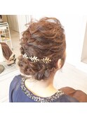 結婚式&二次会 ヘアアレンジ